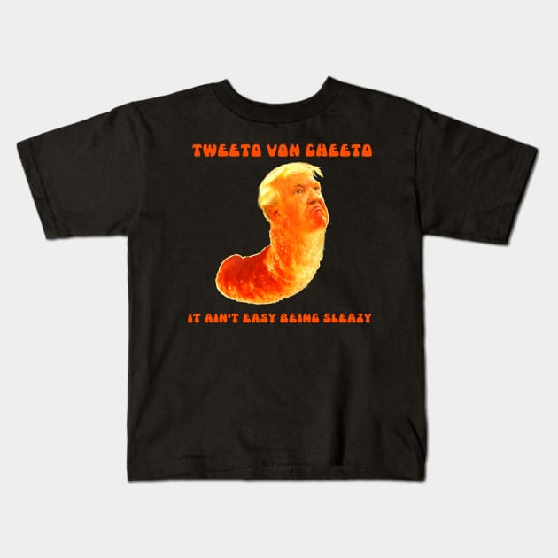 Tweeto Von Cheeto Kids T-Shirt by TotallyTVNation